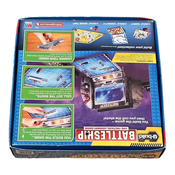 Hasbro U-Build Battleship The Tactical Combat Game - Picture 2 of 2